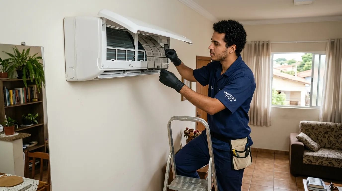 Tomada 220V para Ar-Condicionado